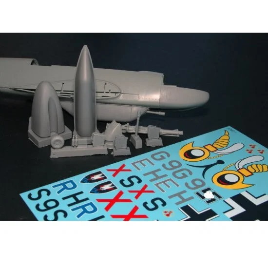 AIMS 32P022 1/32 Messerschmitt Bf 110 C-6 Conversion for Dragon/Revell C-7 kit