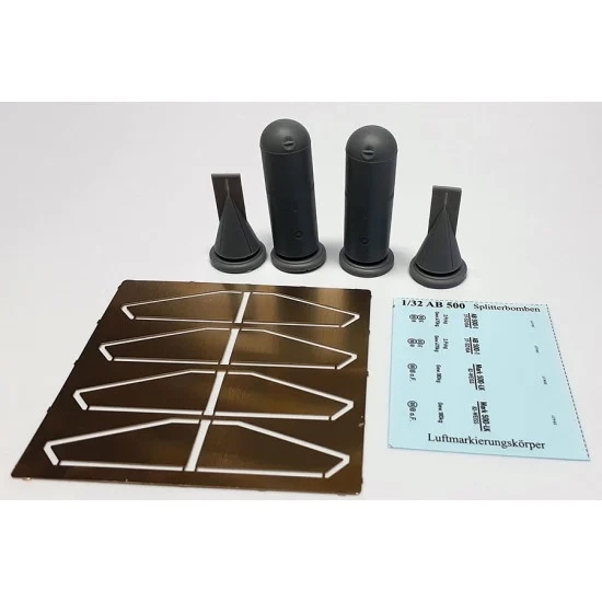 AIMS 32P042 1/32 German Aircraft AB 500 Containers (2pcs) - Model Planes