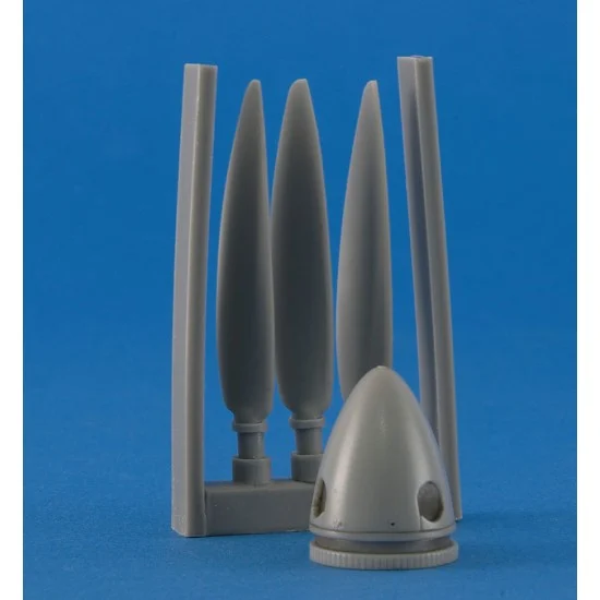 AIMS 32P047 1/32 ES/9 Rotol Spinner/Props for Revell kits - Model Planes