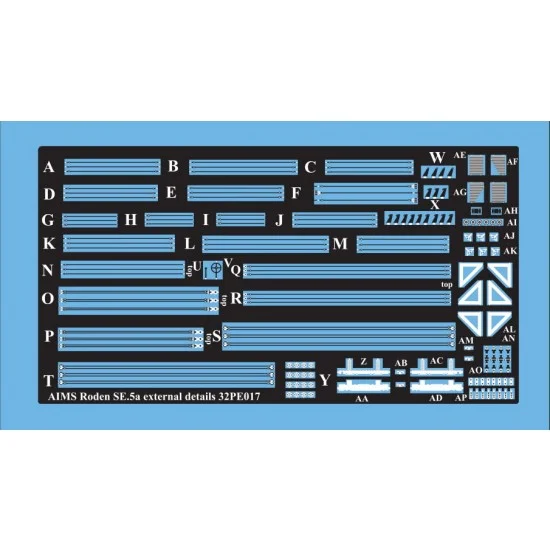 AIMS 32PE017 1/32 SE5.a Bracing Wires for Roden kits - Model Planes