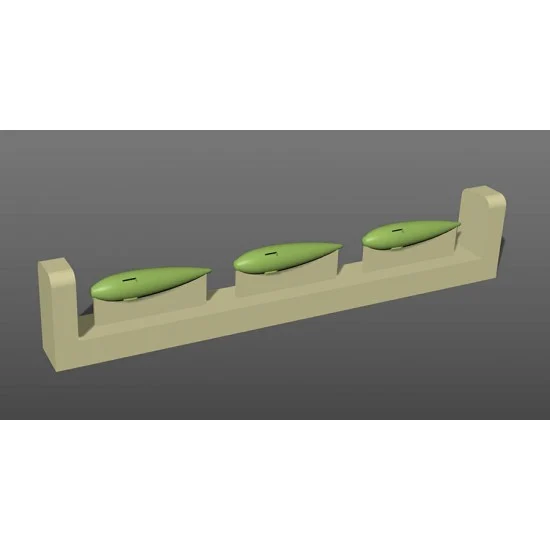 AIMS 48P045 1/48 Cabane Strut Bracing Wire Clamp - Model Planes