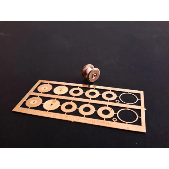 AIMS 48PE004 1/48 Junkers Ju-88A-1/A-5 Early Brake Drum Detail set for ICM kits