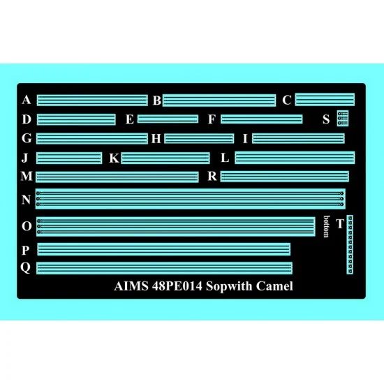 AIMS 48PE014 1/48 Sopwith Camel F.1 Bracing Wires for Eduard kit - Model Planes