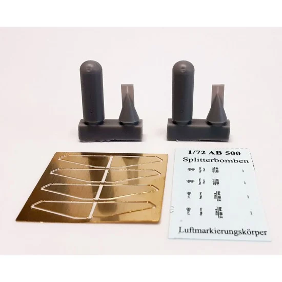 AIMS 72P010 1/72 AB500 Containers (2pcs) - Model Planes