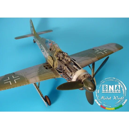 Aires 2019 1/32 Focke-Wulf Fw 190D Detail Engine Set for Hasegawa kit
