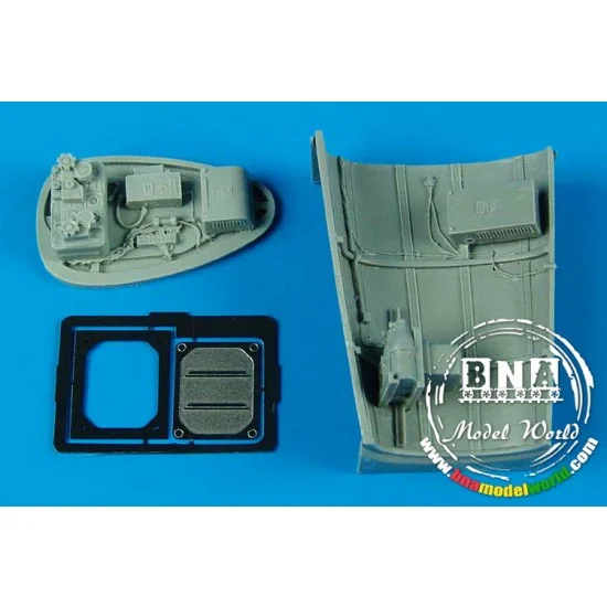 Aires 2043 1/32 Messerschmitt Bf-109G Radio Equipment (Late Version) for Hasegawa kit