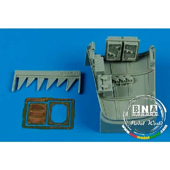 Aires 2113 1/32 Messerschmitt Bf 109E Radio Equipment for Eduard kit - Model Planes