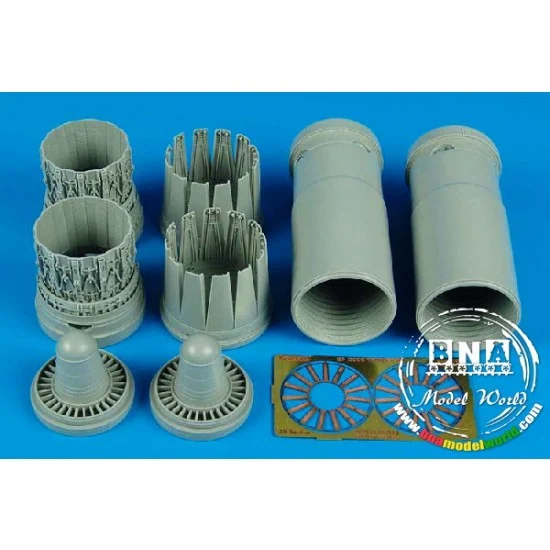 Aires 2118 1/32 EF-2000A Typhoon Late Exhaust Nozzles for Trumpeter kit