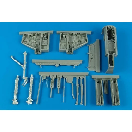 Aires 2172 1/32 Douglas A-4E/A-4F Skyhawk Wheel Bay & Gun Bay for Trumpeter kits