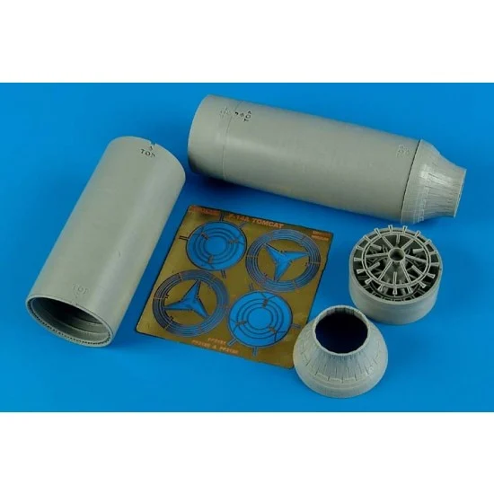 Aires 2185 1/32 Grumman F-14A Tomcat Exhaust Nozzles - closed position for Tamiya kits