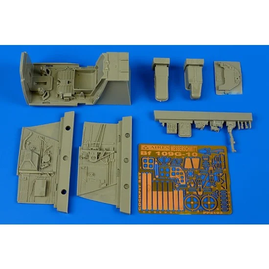 Aires 2193 1/32 Messerschmitt Bf109G-10 Cockpit Set for Revell kits