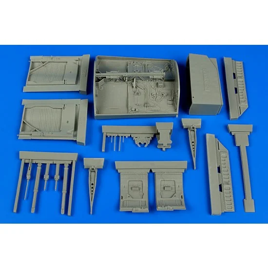 Aires 2268 1/32 Lockheed F-104A/C Starfighter Wheel Bay for Italeri kits