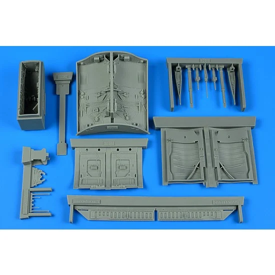 Aires 2287 1/32 F-104G/J/S and Cf-104 Starfighter Wheel Bay for Italeri kits