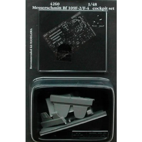 Aires 4260 1/48 Messerschmitt Bf-109F-2/F-4 Cockpit Set for Hasegawa kit