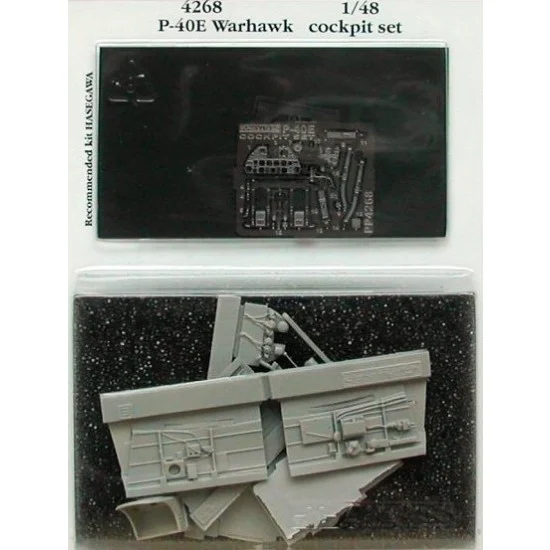 Aires 4268 1/48 P-40E Warhawk Cockpit Set for Hasegawa kit