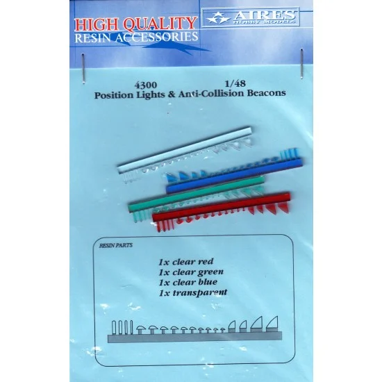 Aires 4300 1/48 Position Lights & Anti-Collision Beacons