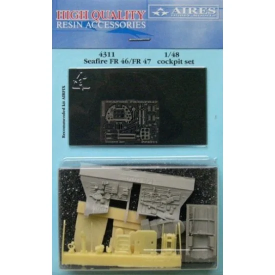 Aires 4311 1/48 Seafire FR 46/Fr 47 Cockpit Set for Airfix kit - Model Planes