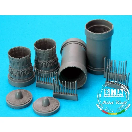 Aires 4336 1/48 F-15C/D Exhaust Nozzles - Late Version for Hasegawa kit