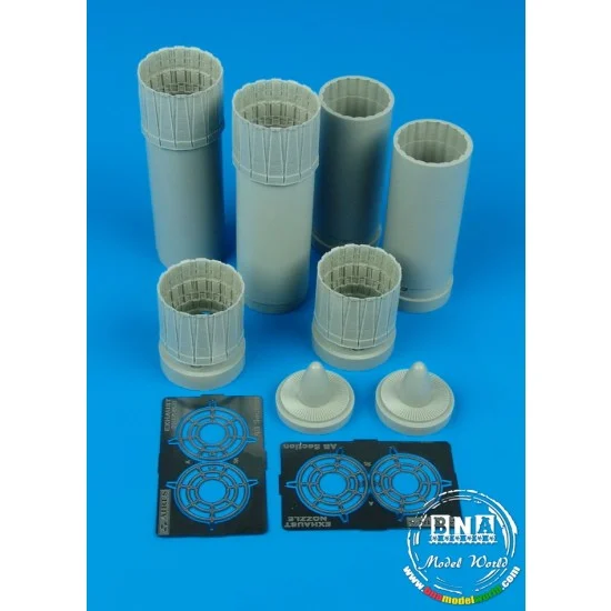 Aires 4345 1/48 B-58 Hustler Exhaust Nozzles for Revell/Monogram kit