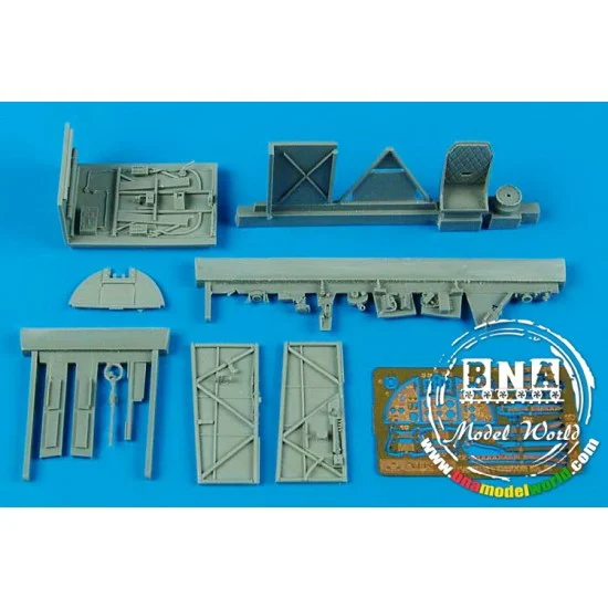 Aires 4366 1/48 Hawker Typhoon Mk.IB Car Door Cockpit Set for Hasegawa kit - Model Planes