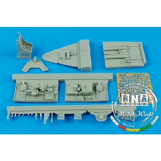 Aires 4394 1/48 F6F-5 Hellcat Cockpit Set for Eduard kit