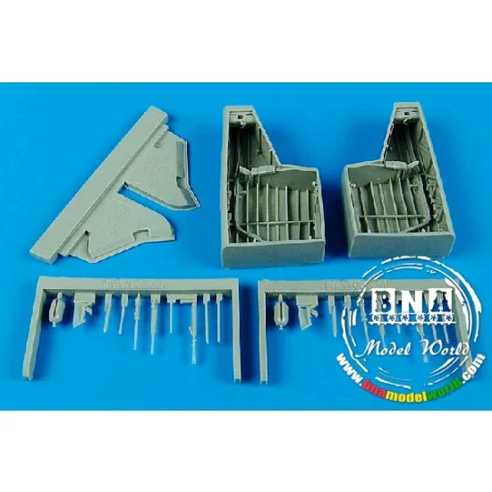Aires 4399 1/48 Hawker Typhoon Wheel Bay for Hasegawa kit - Model Planes