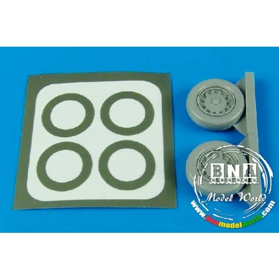 Aires 4405 1/48 J35 Draken Wheels & Paint Masks for Hasegawa kit - Model Planes