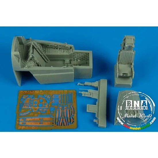 Aires 4508 1/48 A-7E Corsair II Late V Cockpit Set for HobbyBoss kit