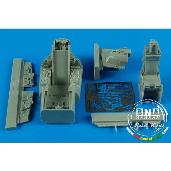 Aires 4514 1/48 F-16C Barak Block 40 Cockpit Set for Kinetic kit