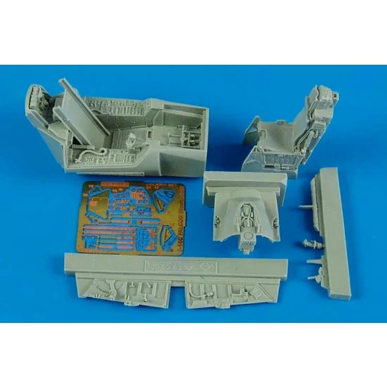 Aires 4522 1/48 F-16C Fighting Falcon Block 50/52 Cockpit Set for Kinetic kit