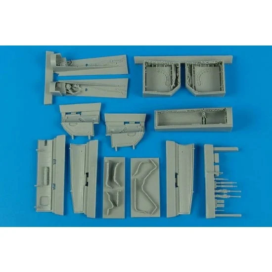 Aires 4549 1/48 Sukhoi Su-27 Flanker B Wheel Bay for Academy kits