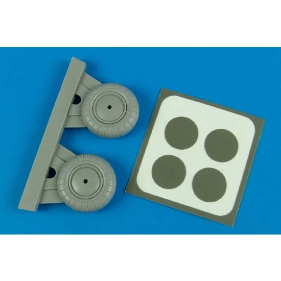 Aires 4561 1/48 Focke-Wulf Fw 189A-1/ A-2 Wheels & Paint Mask for Great Wall Hobby kits