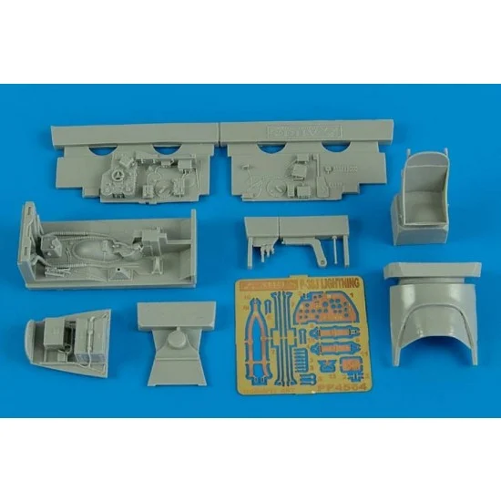 Aires 4564 1/48 Lockheed P-38J Lightning Cockpit Set for Academy kits