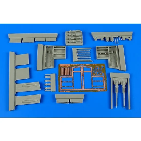 Aires 4615 1/48 Supermarine Spitfire Mk.IXe Gun Bay for Eduard kits - Model Planes