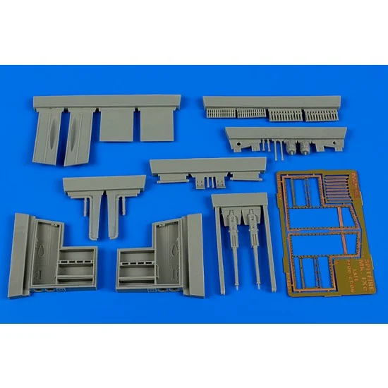 Aires 4627 1/48 Spitfire Mk.IXc Late Gun Bay for Eduard kit - Model Planes