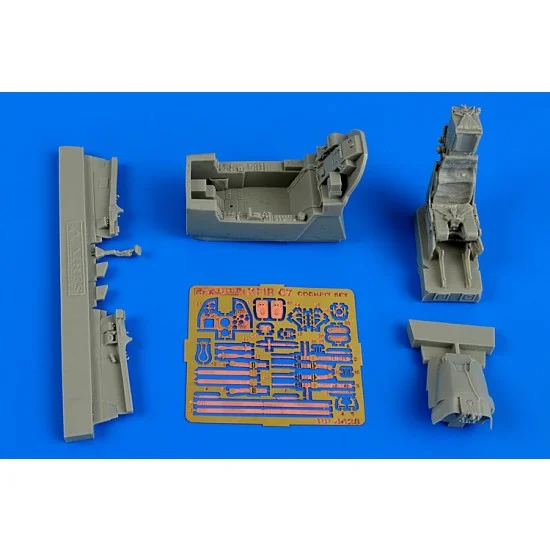 Aires 4628 1/48 Kfir C7 Cockpit set for Kinetic kit - Model Planes