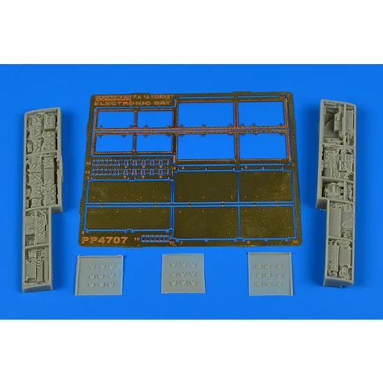Aires 4707 1/48 McDonnell-Douglas F/A-18 Hornet Electronic Bay for Kinetic kit