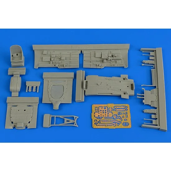 Aires 4728 1/48 Curtiss P-40B Warhawk Cockpit Set for Airfix #A05130/A01003A