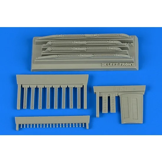 Aires 4747 1/48 Sukhoi Su-17/22M3/M4 Fitter K Covered Chaff/Flare Dispensers for Kitty Hawk kits