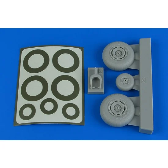Aires 4789 1/48 Dornier Do 217 Wheels & Paint Masks for ICM kits - Model Planes