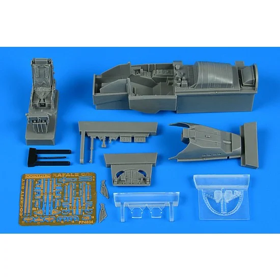 Aires 4834 1/48 Rafale C/M Cockpit Set for Revell kits - Model Planes