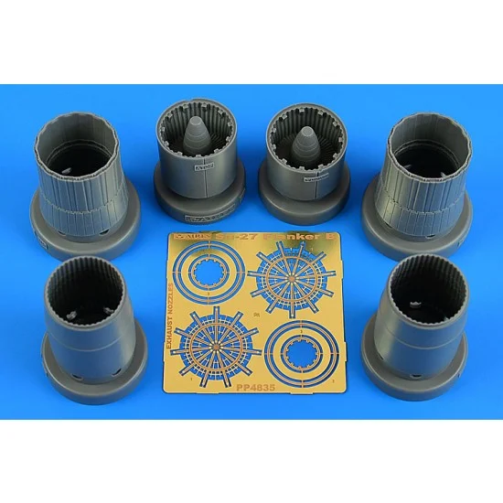 Aires 4835 1/48 Sukhoi Su-27 Flanker B Exhaust Nozzles for Kitty Hawk kits