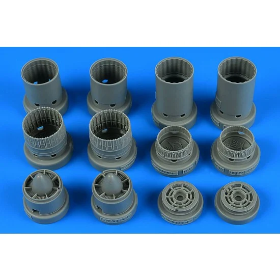 Aires 4845 1/48 McDonnell Douglas F-4B Phantom II Exhaust Nozzles for Tamiya kits