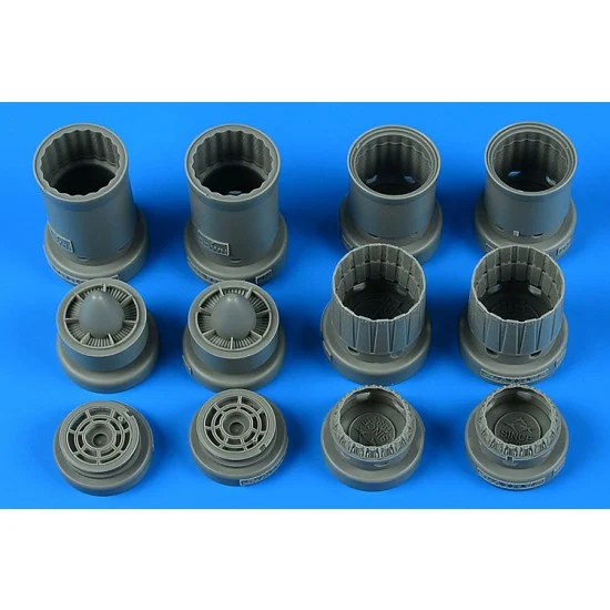 Aires 4848 1/48 McDonnell Douglas F-4E/EJ/J/S Phantom II Exhaust Nozzles for Zoukei Mura kits