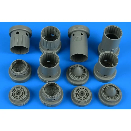 Aires 4853 1/48 McDonnell Douglas F-4E/EJ/F/G/J/S Phantom II Exhaust Nozzles for Hasegawa kits