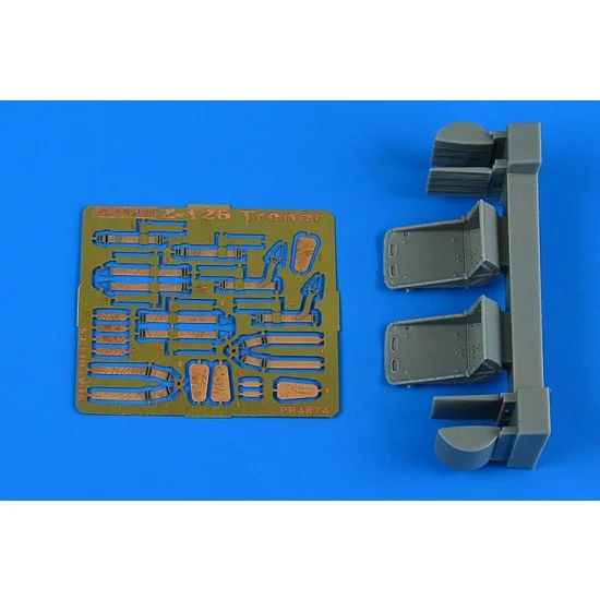 Aires 4874 1/48 Zlin Z-126 Trener Seats for Eduard kits
