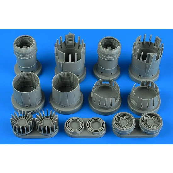Aires 4902 1/48 SR-71A Blackbird Exhaust Nozzles (closed) for Revell kits