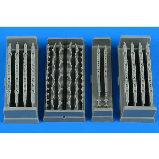 Aires 4907 1/48 Su-25 Frogfoot Wing Pylons Early for Zvezda kits