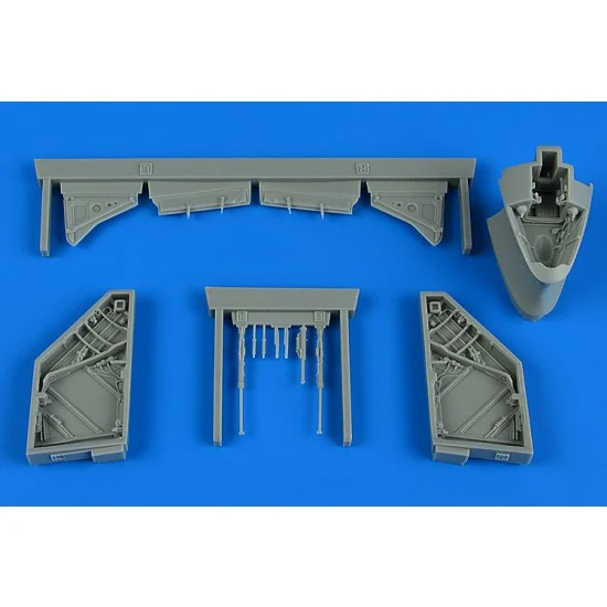 Aires 4910 1/48 Mikoyan-Gurevich MiG-17F Fresco C Wheel Bay for Ammo kits