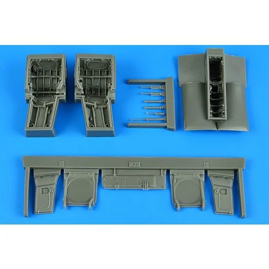 Aires 4911 1/48 Eurofighter Typhoon Wheel Bay for Revell kits - Model Planes